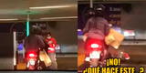Jesús María: motociclista atropelló a trabajadora de parqueo para evitar pagar estacionamiento [VIDEO]