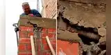 Construye una pared, pero deja su martillo dentro del concreto y se burlan de él a lo Bob Esponja [VIDEO]