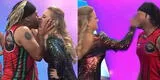 Zumba roba beso a Rossana Fernández-Maldonado y ella se venga EN VIVO [VIDEO]