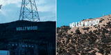 Encuentran famoso letrero Hollywood en cerro de Los Olivos y asombra a usuarios de Google Maps [FOTO]