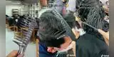 Hace experimento con peine para ver si se bañaron y se vuelve viral: “El de rulitos al final” [VIDEO]