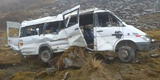 Cusco: cuatro turistas muertos al caer minivan a precipicio en vía Machu Picchu