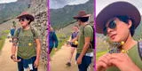 Peruano intenta conquistar turistas en Machu Picchu y su método es viral: “Power Point, Excel, Yes” [VIDEO]