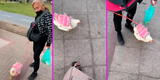 Señora pasea a su gallina en la playa y se roba todas las miradas en TikTok [VIDEO]