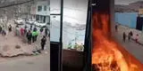 "Nosotros no debemos nada": mujer incendia su casa para evitar que la PNP la desaloje por orden del PJ