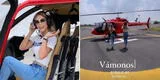 Sheyla Rojas celebra su cumpleaños con paseo en helicóptero: "Un día con mis amigas" [VIDEO]