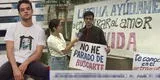 La vez que Franco Pennano se volvió viral tras acampar en Latina para buscar al ‘amor de su vida’ [VIDEO]
