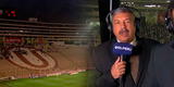 Alberto Beingolea pone en duda EN VIVO que estén 15 mil en el Estadio Monumental: “No sé si llegarán”