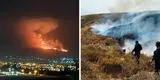 Arequipa: nuevo incendio forestal en las faldas del volcán Misti continúa arrasando con la flora y fauna [VIDEO]