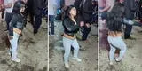 Peruana se anima a bailar al ritmo de Agua Bella en plena fiesta y se roba al ‘show’ con singulares pasos [VIDEO]