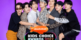Kids Choice Awards: BTS arrasa con cuatro galardones
