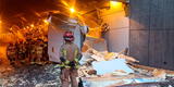 Miraflores: camión frigorífico impactó violentamente contra el túnel del óvalo Higuereta [VIDEO]
