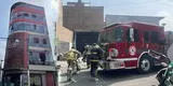 SJL: Reportan incendio en el cuarto piso de la pollería El Padrino [VIDEO]