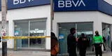 BBVA: criminales asaltan entidad bancaria en Lurín y generan balacera en su huida [VIDEO]