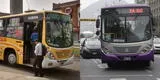 SJL: empresa de transporte público La 50 dejará de circular por ruta del Corredor Morado