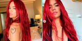 ¿Por qué Karol G se pintó el cabello de rojo? [VIDEO]