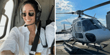Tepha Loza presume su vuelo en helicóptero por Nueva York y con ¿misterioso galán?: "Un viaje inolvidable"