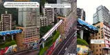 ¿Un metro que cruza un edificio? En China adaptaron una estación y usuarios quedaron sorprendidos