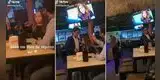 Descubre a su pareja en bar con un amigo, pero tiene impensada reacción: “Dios me libre de alguien así”