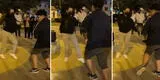 Peruana baila al ritmo de salsa en plena calle y sus singulares pasos son un éxito en TikTok [VIDEO]