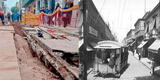 Cercado de Lima: hallan rieles de tren que datan del siglo XX en medio de obras en el Centro Histórico
