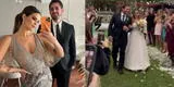 Valeria Piazza comparte imágenes de la boda Ethel y Julián: "Que sean muy felices" [VIDEO]