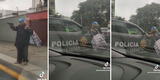 “Ropavejero” cuadra a policías y los apunta con su metralleta: ponen canción de Gta San Andreas
