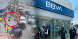 BBVA de Chiclayo: marcas encañonan a cliente y le roban 115.000 soles antes de ingresar al banco [VIDEO]