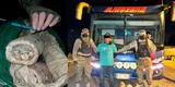 Ayacucho:  pasajero trasladaba droga dentro de yucas y camotes