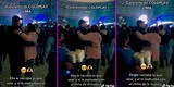 Pareja baila en concierto de Coldplay, pero vendedora les roba el show: “Quiero reencarnar en la seño” [VIDEO]