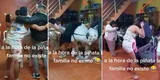 “A la hora de la piñata, la familia no existe”: captan singular escena en cumpleaños y es viral en TikTok