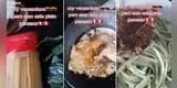 "Soy venezolana, pero amo este plato peruano": joven prepara tallarines verdes con churrasco y la trolean
