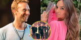 Natalie Vértiz se luce al lado de vocalista de Coldplay tras entretenida entrevista [FOTO]