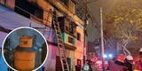 "Quedó atrapado": adulto mayor muere en incendio provocado por deflagración en su casa de Jesús María [VIDEO]