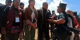 “Quiero demostrar mi inocencia”: Antauro Humala visitó Cusco y pobladores lo agasajan