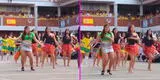Joven se anima a bailar samba en pleno colegio y se roba al ‘show’ con singulares pasos [VIDEO]