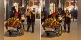 Amor de madre: señora, pese a su edad, baila música techno para ayudar a su hijo