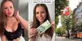 Joven suiza revela lo que se puede comprar con 10 soles en su país y sorprende: “Listo, iré con 30 soles a vivir”  [VIDEO]