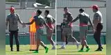 ¿Gianluca Lapadula tuvo desaire con Juan Reynoso? DT lo corrigió y el Bambino lo choteó [VIDEO]