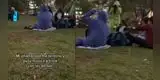 Joven acaba con su enamorada y pone música en el parque, pero audio deja en shock a todos [VIDEO]