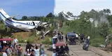 Loreto: MTC se pronunció tras muerte de una persona durante accidente de avioneta en El Estrecho [VIDEO]
