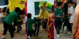 Perrito se 'infiltra' en fiesta infantil y se roba el show al romper la piñata [VIDEO]