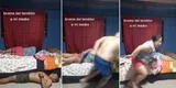 Joven le hace broma del temblor a su madre, pero esta termina pegando al padre y escena es viral en TikTok [VIDEO]