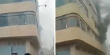 Callao: madre y su pequeña se lanzan desde el cuarto piso de edificio para no ser devoradas por incendio [VIDEO]