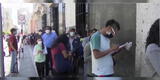 Arequipa: a pocos días de las elecciones, población forma largas colas en Reniec para tramitar DNI [VIDEO]