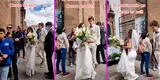 Peruana se casa con su novio extranjero en Cusco y su elegante boda es viral: “Es otro nivel” [VIDEO]