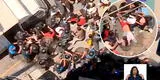 Mesa Redonda: comerciantes se enfrentan a golpes con fiscalizadores para recuperar mercadería incautada [VIDEO]