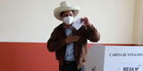 Pedro Castillo llega a Tacabamba, Cajamarca, para votar este domingo 2 de octubre