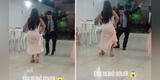 Peruana es captada bailando en fiesta, pero ocurre lo impesado y momento es viral en TikTok