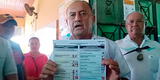 Elecciones 2022: candidato pide nulidad de elecciones porque su nombre no figuró en la cédula
